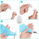 6 Pack Cake Decorating Couplers Large White Plastic Piping Bag Connectors for Easy Tip Changes 3