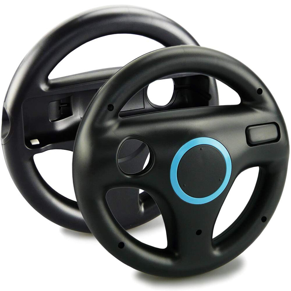 2 Pack Racing Game Steering Wheels With Ergonomic Comfortable Grip For Simulator 9455672109635