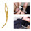 Golden Interlocking Tool for Dreadlocks with Controlled Tightening and Precision Handling 3