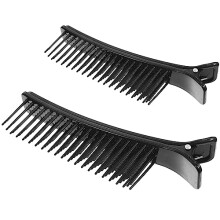 Hair Sectioning Clips with NonSlip Silicone Grip and Stainless Steel Spring for Salon Styling