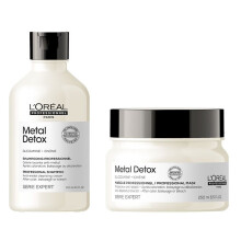 L'Oreal Serie Expert Metal Detox - Shampoo 300ml - Mask 250ml