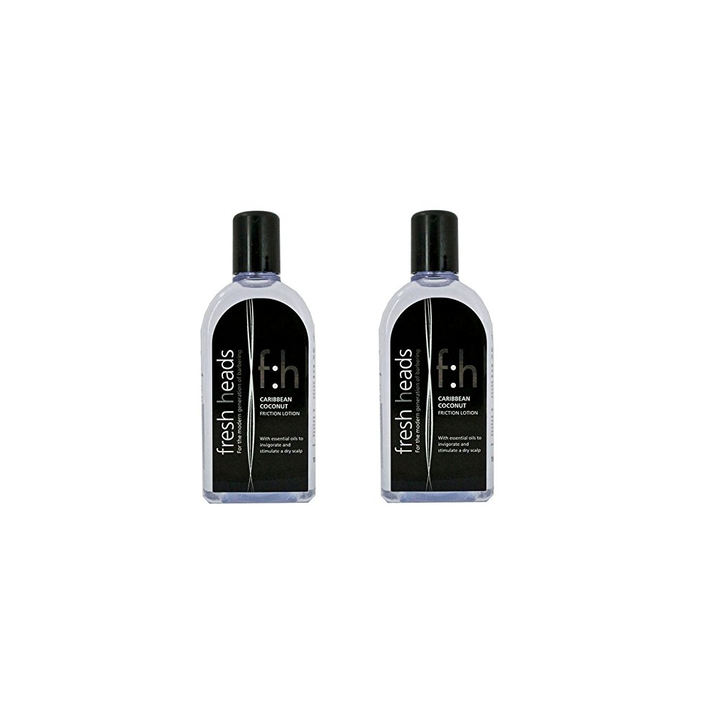 Photos - Hair Styling Product Fresh Heads Carribean Coconut Hair Tonic 250ml x2