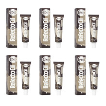 RefectoCil Lash And Brow Tint Natural Brown 15ml x6