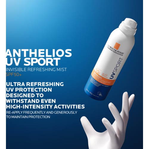 La Roche-Posay Lichaam ANTHELIOS UVSPORT onzichtbare verfrissende mist SPF50+ 200 ml 1