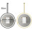 Round LED Bathroom Mirror with Touch Sensor, HD TrueReflection, Elegant WallMounted Design 2
