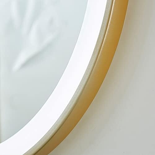 Round LED Bathroom Mirror with Touch Sensor, HD TrueReflection, Elegant WallMounted Design 2