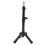 Mannequin Head Tripod Stand with 360 Rotation Adjustable Tilt Foldable Alloy Base for Wig Making 4