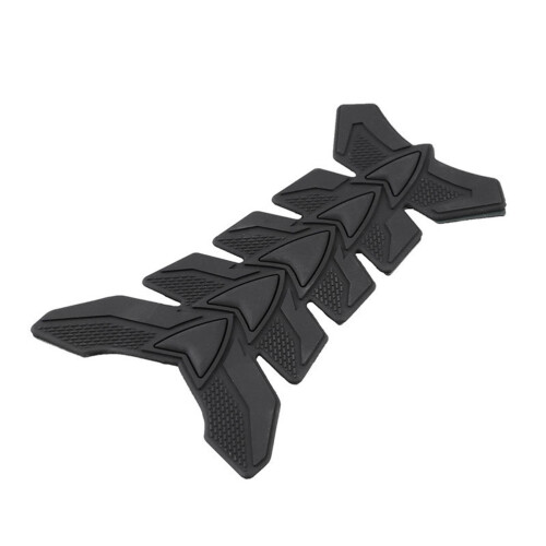 3Stk Schwarze Tank Sticker Fishbone Selbstklebend