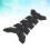 3Stk Schwarze Tank Sticker Fishbone Selbstklebend 11