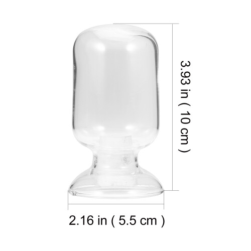 Transparentes Streichholzglas Multifunktional & 1