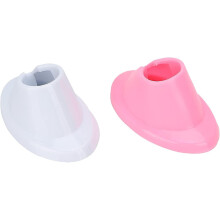 2Pcs Soft Rubber Nail Polish Holder AntiSpill Bottle Stand for Manicure Table Organizer