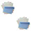 2Ensembles Lingettes Microfibres Pour Verres 6