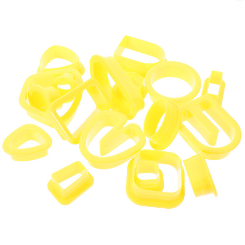 54Pièces Accessoires Jaunes Pour Fabrication DIY 1