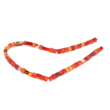1Strang Agate Würfelperlen Achat Für DIY Schmuck & Armband Basteln