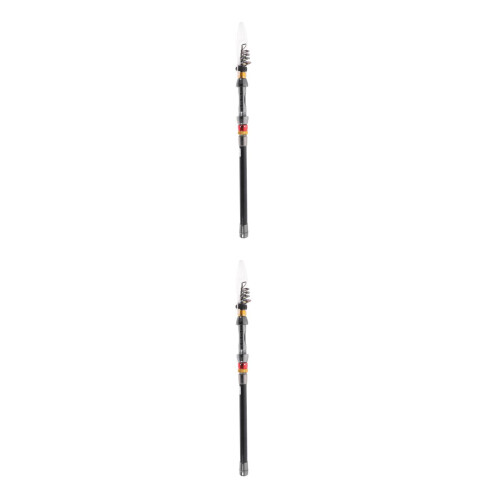 2pcs Fishing Pole Super Hard Throw Pole 2