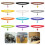 Adjustable Pet Dog Collar Wrap-Around Id Bands Assorted Colors 8