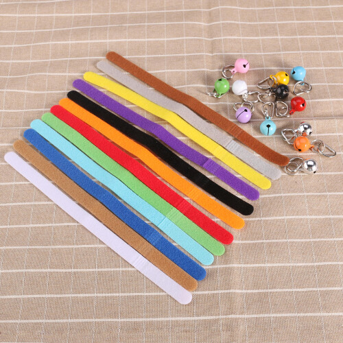 Adjustable Pet Dog Collar Wrap-Around Id Bands Assorted Colors 2