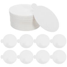400Pcs White Mini Cake Plates Paper Boards for Wedding and Bakery Use