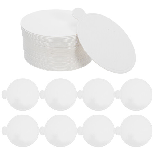 400Pcs White Mini Cake Plates Paper Boards for Wedding and Bakery Use