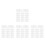400Pcs White Mini Cake Plates Paper Boards for Wedding and Bakery Use 4