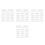 400Pcs White Mini Cake Plates Paper Boards for Wedding and Bakery Use 5