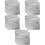 1000Pcs Silver Candy Foil Wrappers for Chocolate and Gift Packaging 7