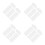 400Pcs White Mini Cake Plates Paper Boards for Wedding and Bakery Use 8