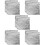 1000Pcs Silver Candy Foil Wrappers for Chocolate and Gift Packaging 8