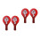 2Pcs Multi PVC Reusable Yes No Student Engagement Classroom Paddles 7