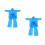 6Sets Disposable Clear Rain Poncho Plastic Hooded Lightweight Raincoat 7