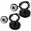 8Pcs Black Ceiling Light Holder with Adjustable E27 Screw Socket 2