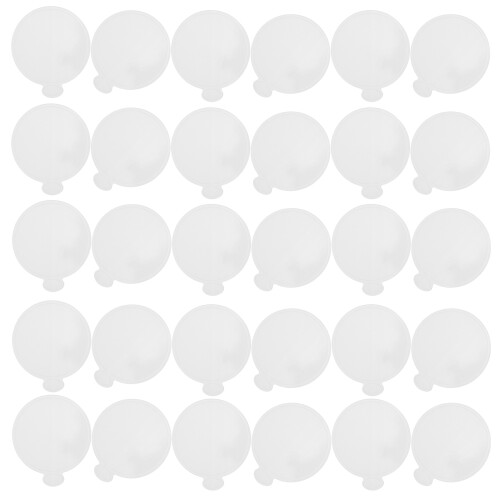 400Pcs White Mini Cake Plates Paper Boards for Wedding and Bakery Use 2