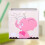 Pink Cartoon Pattern Storage Box Foldable Clothes Storage Cube 2