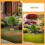3Pcs Miniature Model Trees Plastic Green for Craft and Train Scenery 8