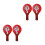 2Pcs Multi PVC Reusable Yes No Student Engagement Classroom Paddles 3