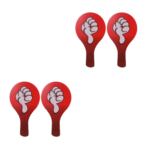 2Pcs Multi PVC Reusable Yes No Student Engagement Classroom Paddles 2