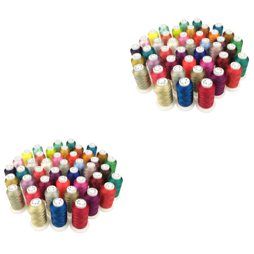 2Sets Assorted Color Knitting Threads for Cross Stitch and DIY Crafts 2