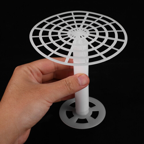 2Pcs White Plastic Fermenting Pressers Mesh Pickling Kit for Beginners 2