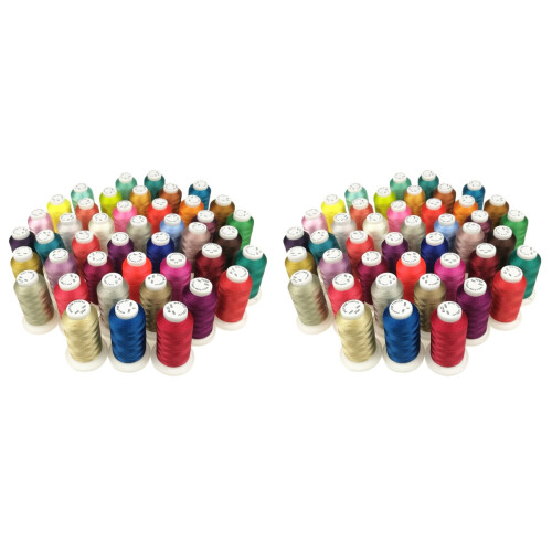 2Sets Assorted Color Knitting Threads for Cross Stitch and DIY Crafts 1