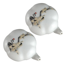 6Pcs Bright Color Calligraphy Water Droppers Porcelain Ink Containers