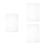 3Pcs PVC Transparent Notebook Cover Sturdy Book Protector for School 7