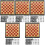 5Sets Durable PVC Foldable Chess Sets for Kids Assorted Travel Board 5