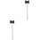 2Pcs Percussion Instrument Drum Pedal Hammers Durable Drum Kit Parts 2