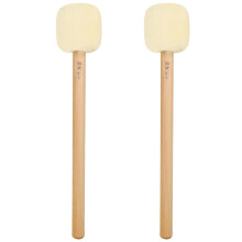 4St Beige Bass Drum Mallets Met Stevig Vilten Voor Optredens