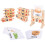 3 Sets Roterende Letterblokken Flashcards Leer Speelgoed 1