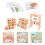 3 Sets Roterende Letterblokken Flashcards Leer Speelgoed 10