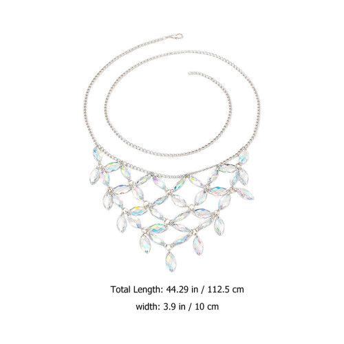 Gekleurde Waist Chain Dames Elegant Boho Lichaamsketting 1