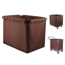 400L Waterproof Oxford Laundry Cart Liner Bag for Hotel Linen Cart, Heavy Duty Removable Basket Insert