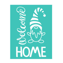 Reusable Adhesive Silk Screen Printing Stencil for Fabric Wood TShirts Cards DIY Crafts Christmas Design
