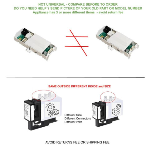 W11039035 CKD039035 Refrigerator Start Device Replacement for Amana Kenmore, Reliable Compressor Start 2